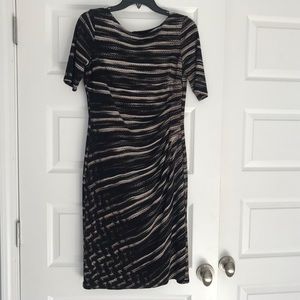 Anne Klein Size 6 Midi Dress